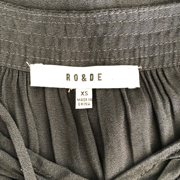 RO & DE Sheer Gauze Hi Lo Top - Picture 4 of 6